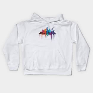 Colorful New York City Kids Hoodie